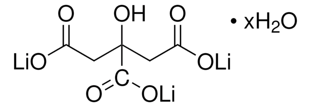 Lithium citrate hydrate 97%