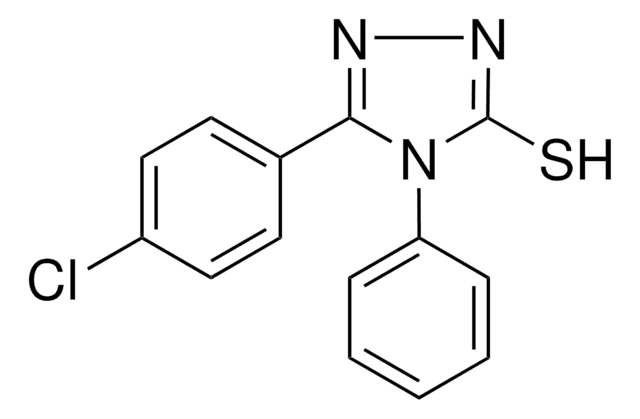 5-(4-CHLORO-PHENYL)-4-PHENYL-4H-(1,2,4)TRIAZOLE-3-THIOL AldrichCPR