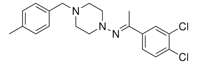 N-(1-(3,4-DICHLOROPHENYL)ETHYLIDENE)-4-(4-METHYLBENZYL)-1-PIPERAZINAMINE AldrichCPR