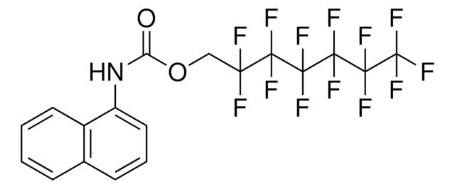 NAPHTHALEN-1-YL-CARBAMIC ACID 2,2,3,3,4,4,5,5,6,6,7,7,7-TRIDECA-F-HEPTYL ESTER AldrichCPR