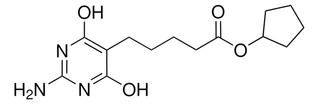 CYCLOPENTYL 5-(2-AMINO-4,6-DIHYDROXY-5-PYRIMIDINYL)PENTANOATE AldrichCPR