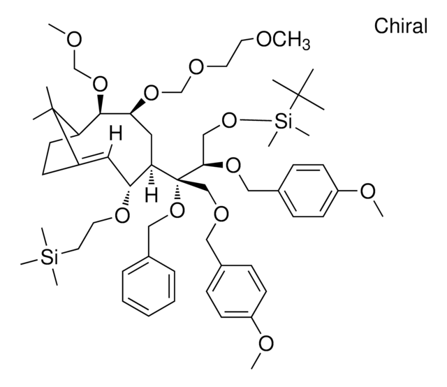 (2-{[(3R,4R,6S,7R)-4-((1S,2R)-1-(BENZYLOXY)-3-{[TERT-BUTYL(DIMETHYL)SILYL]OXY}-2-[(4-METHOXYBENZYL)OXY]-1-{[(4-METHOXYBENZYL)OXY]METHYL}PROPYL)-6-[(2-METHOXYETHOXY)METHOXY]-7-(METHOXYMETHOXY)-11,11-DIMETHYLBICYCLO[6.2.1]UNDEC-1-EN-3-YL]OXY}ETHYL)(TRI... AldrichCPR