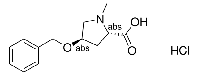 (2S,4R)-4-(Benzyloxy)-1-methylpyrrolidine-2-carboxylic acid hydrochloride AldrichCPR