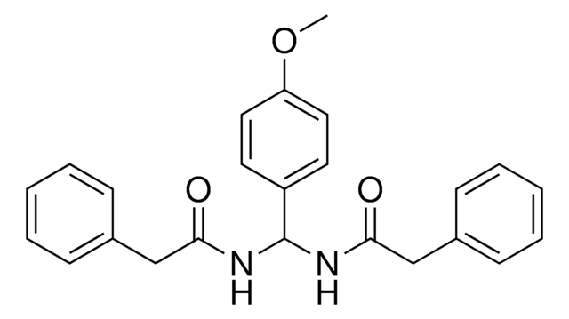 N-((4-METHOXYPHENYL)((PHENYLACETYL)AMINO)METHYL)-2-PHENYLACETAMIDE AldrichCPR