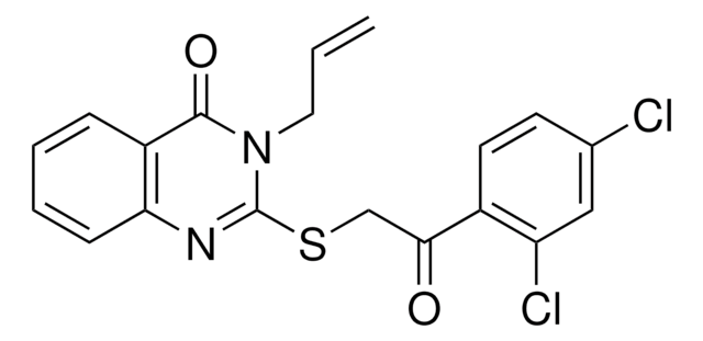 3-ALLYL-2-((2-(2,4-DICHLOROPHENYL)-2-OXOETHYL)THIO)-4(3H)-QUINAZOLINONE AldrichCPR