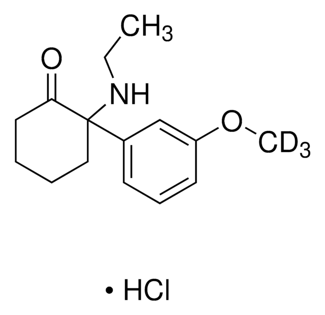 Methoxetamine-D3 hydrochloride solution 100 μg/mL in methanol (as free ...