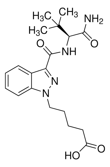 ADB-PINACA 5-戊酸代谢物 溶液 100&#160;&#956;g/mL in methanol, certified reference material, ampule of 1&#160;mL, Cerilliant&#174;