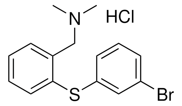 (2-((3-BROMOPHENYL)THIO)PHENYL)-N,N-DIMETHYLMETHANAMINE HYDROCHLORIDE AldrichCPR