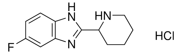 5-Fluoro-2-(piperidin-2-yl)-1H-benzo[d]imidazole hydrochloride AldrichCPR