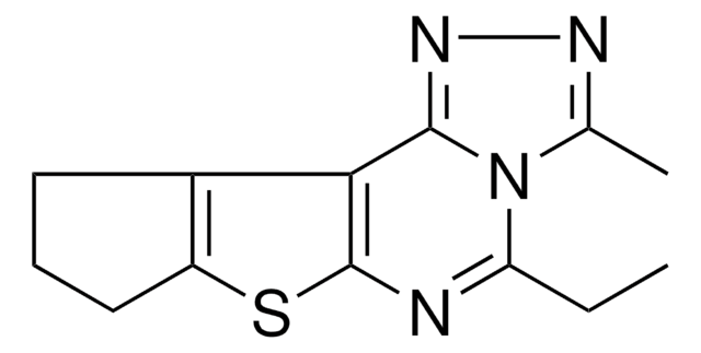 5-ETHYL-3-METHYL-9,10-DIHYDRO-8H-CYCLOPENTA[4,5]THIENO[3,2-E][1,2,4]TRIAZOLO[4,3-C]PYRIMIDINE AldrichCPR