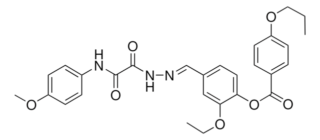 2-ethoxy-4-(2-((4-methoxyanilino)(oxo)ac)carbohydrazonoyl)ph 4 