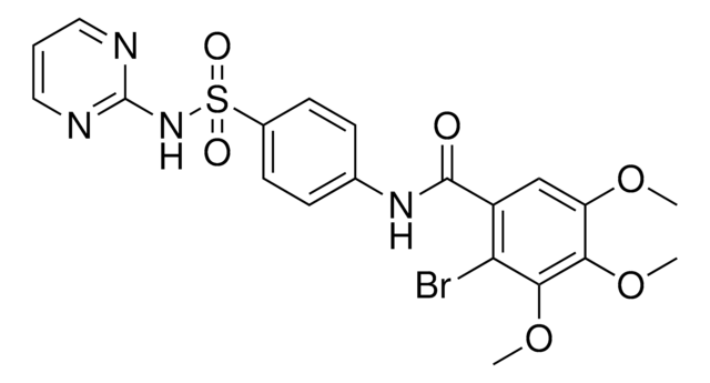 2-BROMO-3,4,5-TRIMETHOXY-N-(4-((2-PYRIMIDINYLAMINO)SULFONYL)PHENYL)BENZAMIDE AldrichCPR