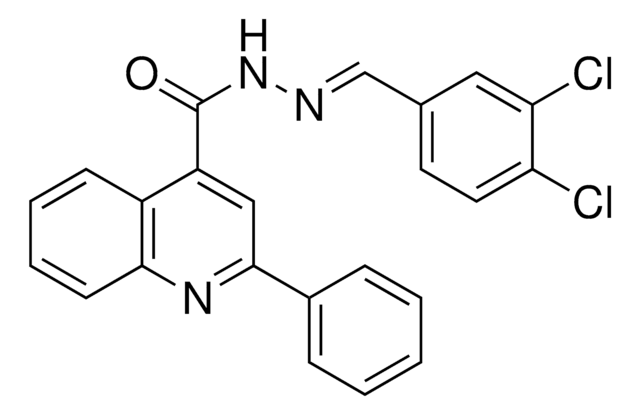 N'-(3,4-DICHLOROBENZYLIDENE)-2-PHENYL-4-QUINOLINECARBOHYDRAZIDE AldrichCPR