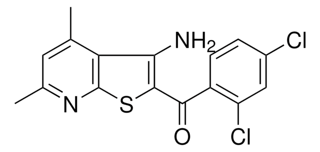 (3-AMINO-4,6-DIMETHYLTHIENO(2,3-B)PYRIDIN-2-YL)(2,4-DICHLOROPHENYL)METHANONE AldrichCPR