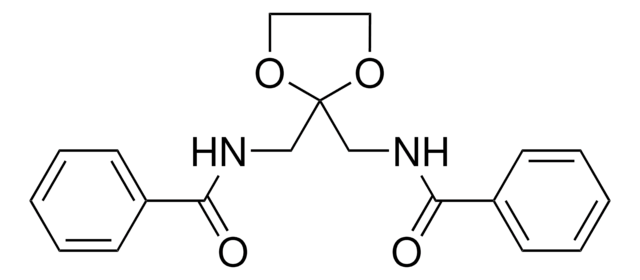 N-((2-((BENZOYLAMINO)METHYL)-1,3-DIOXOLAN-2-YL)METHYL)BENZAMIDE AldrichCPR