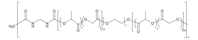 Poly(D,L-lactide-co-glycolide)-block-poly(ethylene glycol)-block-poly(D,L-lactide-co-glycolide) based poly(ether ester urethane) average Mn 6,000-12,000