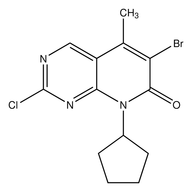 6-Bromo-2-chloro-8-cyclopentyl-5-methylpyrido[2,3-d]pyrimidin-7(8H)-one AldrichCPR