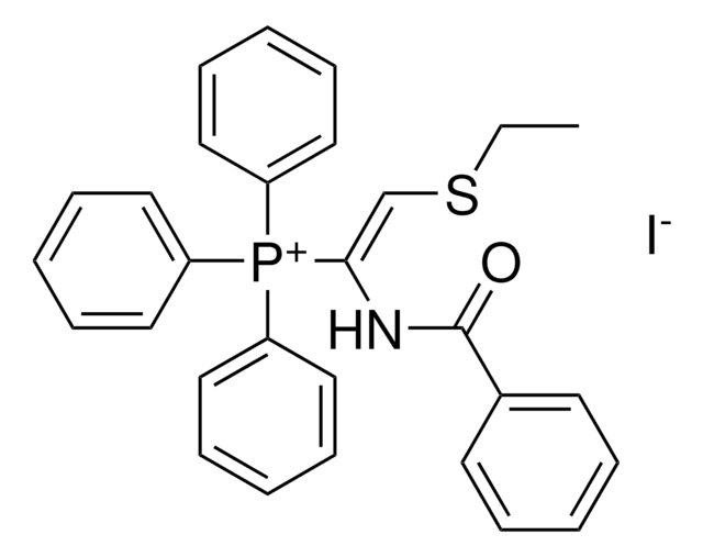 (1-BENZOYLAMINO-2-ETHYLSULFANYL-VINYL)-TRIPHENYL-PHOSPHONIUM, IODIDE AldrichCPR