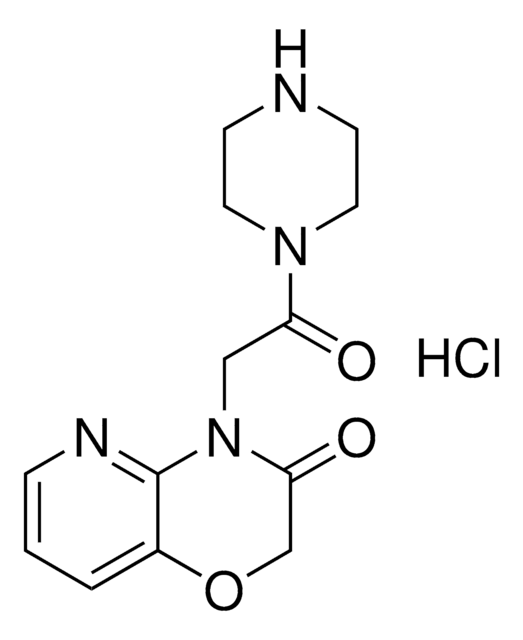 4-(2-Oxo-2-(piperazin-1-yl)ethyl)-2H-pyrido[3,2-b][1,4]oxazin-3(4H)-one hydrochloride AldrichCPR