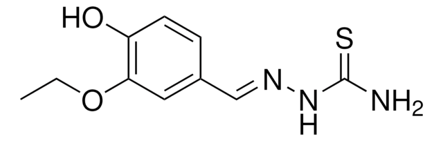 3-ETHOXY-4-HYDROXYBENZALDEHYDE THIOSEMICARBAZONE AldrichCPR