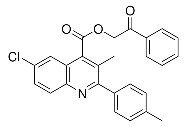 2-OXO-2-PHENYLETHYL 6-CHLORO-3-METHYL-2-(4-METHYLPHENYL)-4 ...