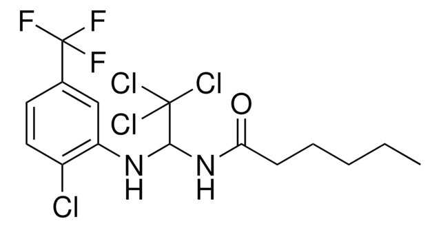 N-(2,2,2-TRICHLORO-1-(2-CHLORO-5-(TRIFLUOROMETHYL)ANILINO)ETHYL)HEXANAMIDE AldrichCPR