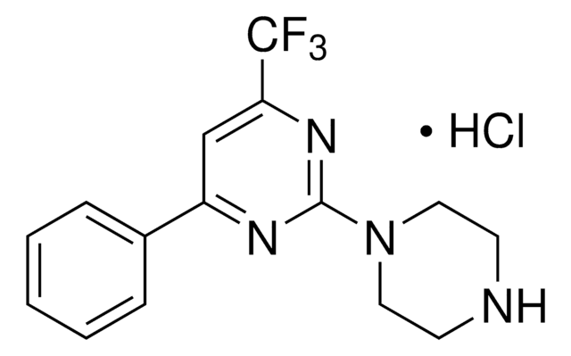 4-Phenyl-2-(1-piperazinyl)-6-(trifluoromethyl)pyrimidine hydrochloride AldrichCPR