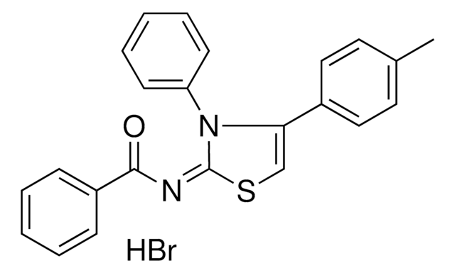 N-(4-(4-METHYLPHENYL)-3-PHENYL-1,3-THIAZOL-2(3H)-YLIDENE)BENZAMIDE HYDROBROMIDE AldrichCPR