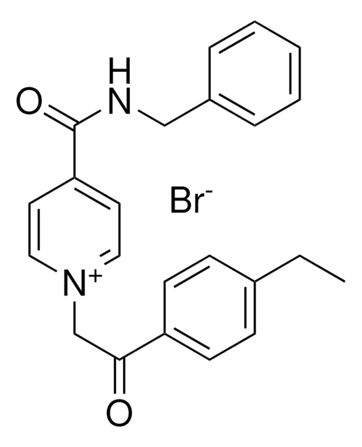 4-((BENZYLAMINO)CARBONYL)-1-(2-(4-ETHYLPHENYL)-2-OXOETHYL)PYRIDINIUM BROMIDE AldrichCPR