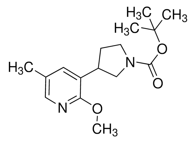 tert-Butyl 3-(2-methoxy-5-methylpyridin-3-yl)pyrrolidine-1-carboxylate AldrichCPR