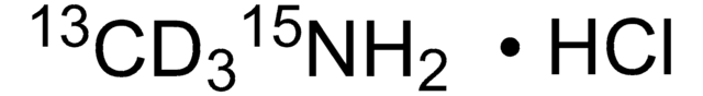 Methyl-13C,d3-amine-15N hydrochloride 98 atom % D, 98 atom % 15N, 99 atom % 13C