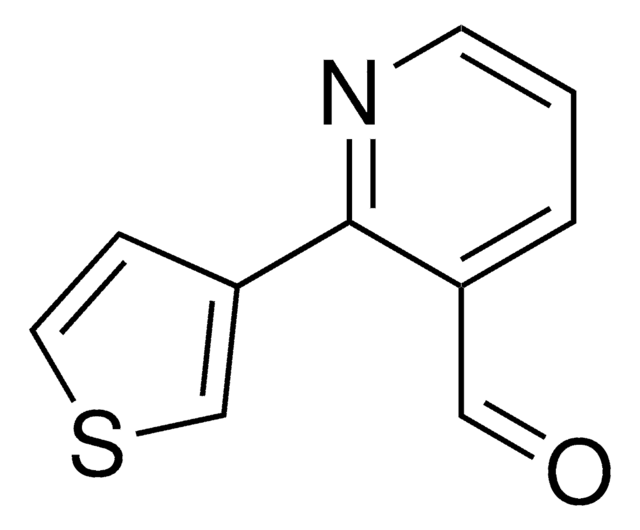 2-(3-thienyl)nicotinaldehyde AldrichCPR