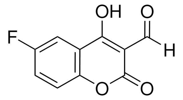 6-FLUORO-4-HYDROXY-2-OXO-2H-CHROMENE-3-CARBALDEHYDE AldrichCPR