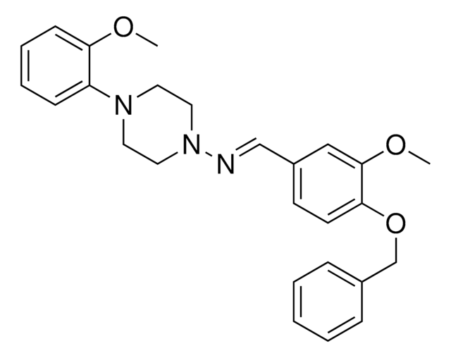 N-(4-(BENZYLOXY)-3-METHOXYBENZYLIDENE)-4-(2-METHOXYPHENYL)-1-PIPERAZINAMINE AldrichCPR