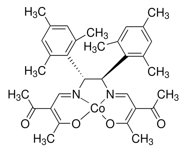 (1R,2R)-N,N&#8242;-Bis(2-acetyl-3-oxo-2-butenylidene)-1,2-dimesitylethylenediaminato cobalt(II) &#8805;97%