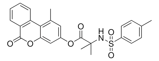 1-METHYL-6-OXO-6H-BENZO[C]CHROMEN-3-YL 2-METHYL-2-{[(4-METHYLPHENYL)SULFONYL]AMINO}PROPANOATE AldrichCPR