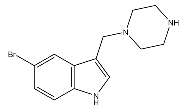 5-bromo-3-(piperazin-1-ylmethyl)-1H-indole AldrichCPR