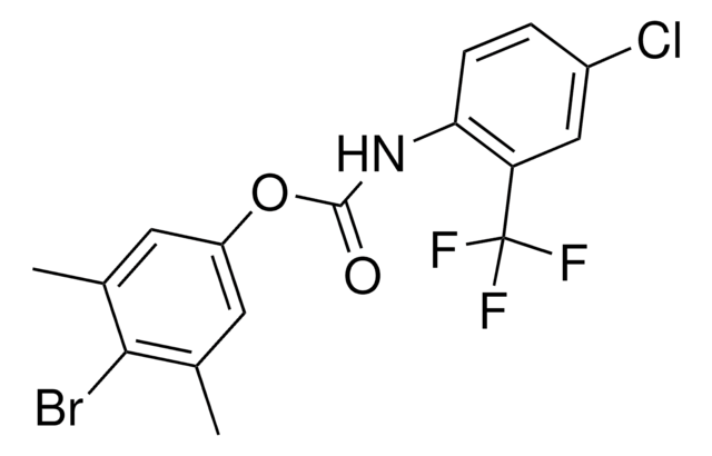 4-BROMO-3,5-DIMETHYLPHENYL N-(4-CHLORO-2-(TRIFLUOROMETHYL)PHENYL)CARBAMATE AldrichCPR