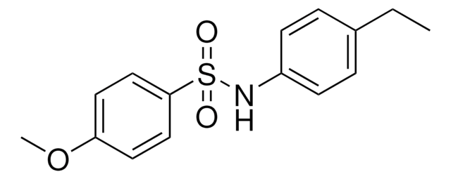 N-(4-ETHYLPHENYL)-4-METHOXYBENZENESULFONAMIDE AldrichCPR