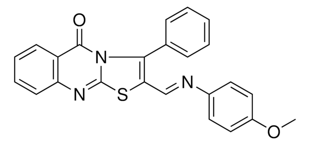 2-(((4-METHOXYPHENYL)IMINO)ME)-3-PHENYL-5H-(1,3)THIAZOLO(2,3-B)QUINAZOLIN-5-ONE AldrichCPR