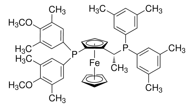 (R)-1-{(SP)-2-[Bis(4-methoxy-3,5-dimethylphenyl)phosphino]ferrocenyl}-ethyldi(3,5-xylyl)phosphine &#8805;97%