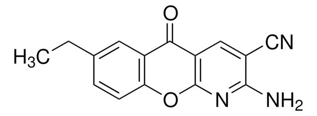 2-Amino-7-ethyl-5-oxo-5H-[1]benzopyrano[2,3-b]pyridine-3-carbonitrile 98%