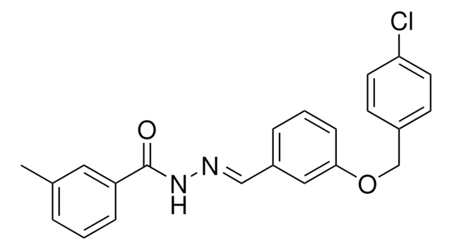 N'-(3-((4-CHLOROBENZYL)OXY)BENZYLIDENE)-3-METHYLBENZOHYDRAZIDE AldrichCPR