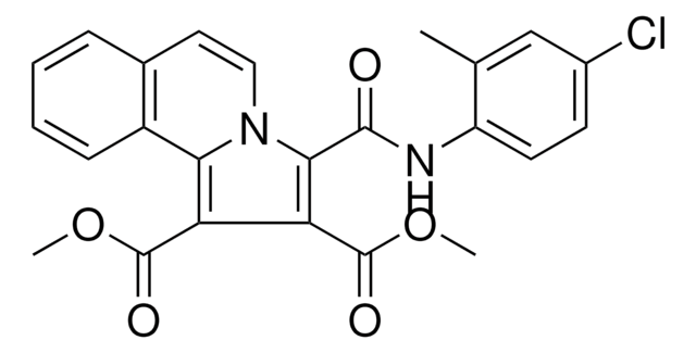 DIMETHYL 3-[(4-CHLORO-2-METHYLANILINO)CARBONYL]PYRROLO[2,1-A]ISOQUINOLINE-1,2-DICARBOXYLATE AldrichCPR