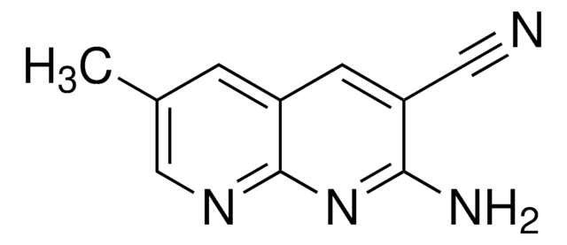 2-Amino-6-methyl-1,8-naphthyridine-3-carbonitrile AldrichCPR