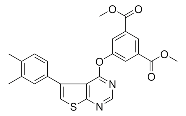 DIMETHYL 5-((5-(3,4-DIMETHYLPHENYL)THIENO(2,3-D)PYRIMIDIN-4-YL)OXY)ISOPHTHALATE AldrichCPR