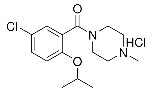 (5-CHLORO-2-ISOPROPOXY-PHENYL)-(4-ME-PIPERAZIN-1-YL)-METHANONE, HYDROCHLORIDE AldrichCPR