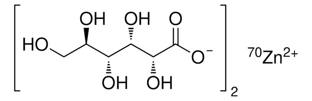 Zinc-70Zn gluconate 72 atom % 70Zn, 97% (CP)