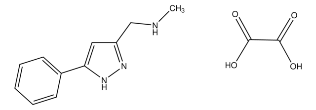 N-Methyl-1-(5-phenyl-1H-pyrazol-3-yl)methanamine oxalate AldrichCPR