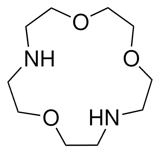 1,4,10-Trioxa-7,13-diaza-cyclopentadecane purum, &#8805;95.0% (GC)